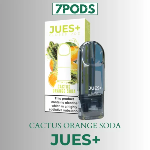 หัวพอต JUES+ กระบองเพชรส้มโซดา (Cactus Orange Soda)