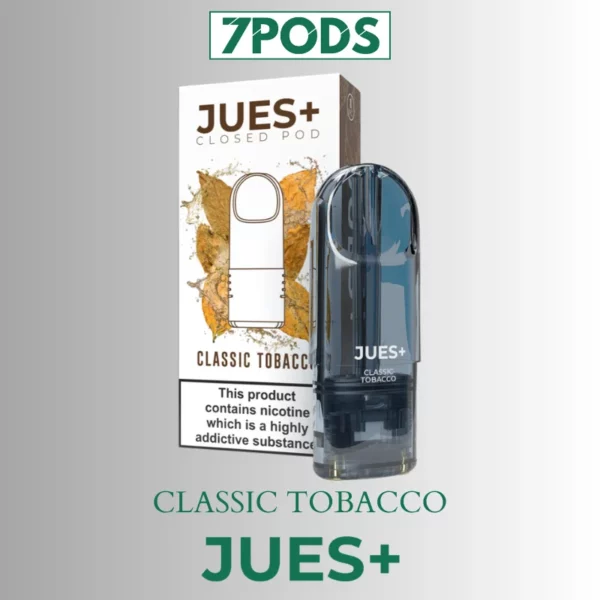 หัวพอต JUES+ ยาสูบ (Classic Tobacco)