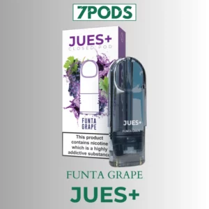 หัวพอต JUES+ แฟนต้าเกรป (Funta Grape)