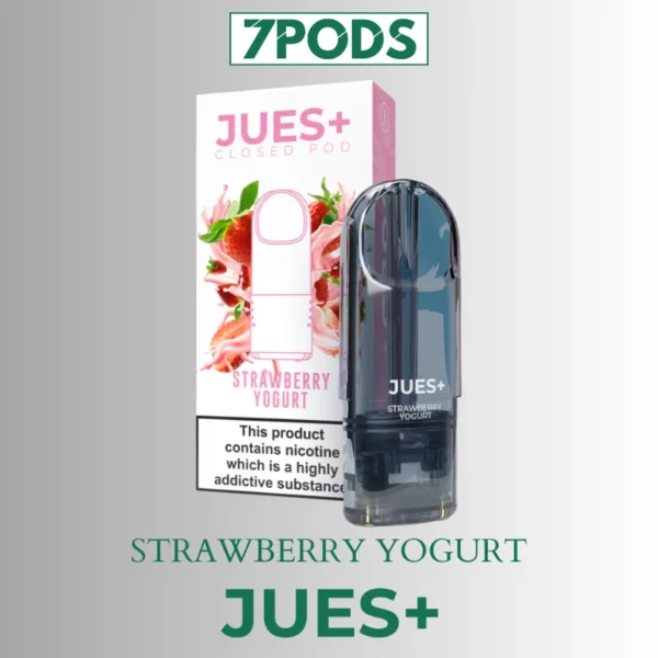 หัวพอต JUES+ สตอเบอรี่โยเกิต (Strawberry Yogurt)