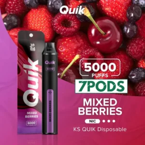 Quik5000 มิกซ์เบอรี่ (Mixed Berries)