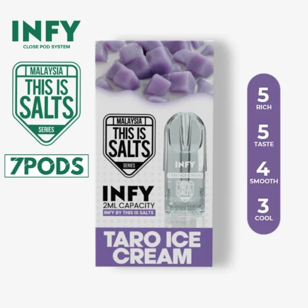 หัวพอต INFY ไอติมเผือก (Taro Ice Cream)