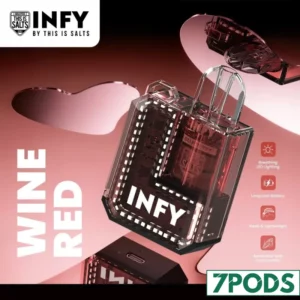 พอตเปลี่ยนหัว INFY CUBE BOX Wine Red