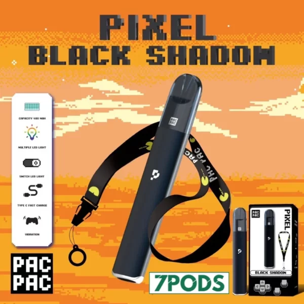 พอตเปลี่ยนหัว PACPAC PIXEL Black Shadow