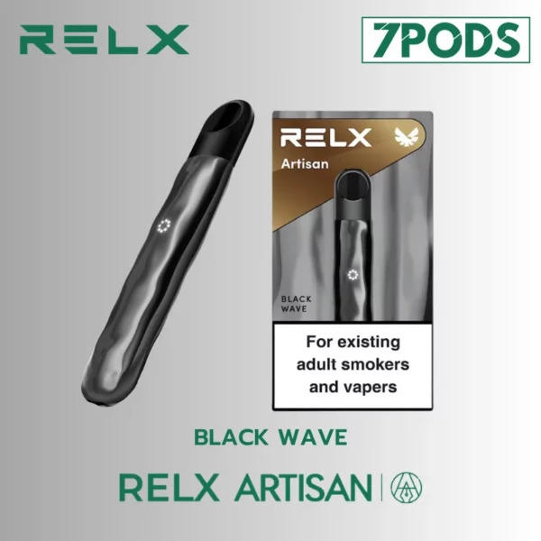 Relx Artisan Metallic Black Wave