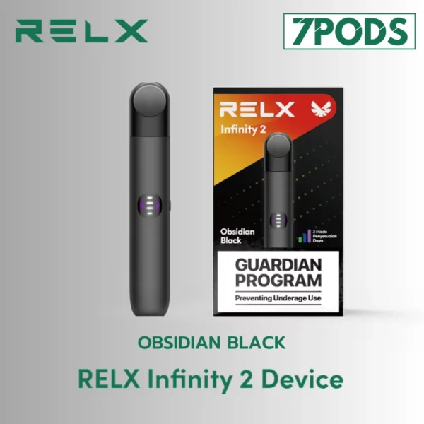 พอตเปลี่ยนหัว Relx Infinity 2 Obsidian Black