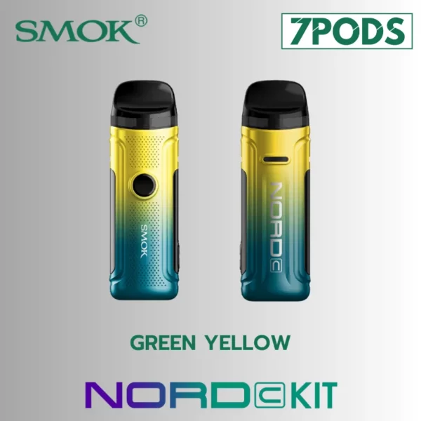 พอตบุหรี่ไฟฟ้า SMOK NORD C Green Yellow