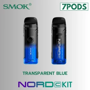 พอตบุหรี่ไฟฟ้า SMOK NORD C Transparent Blue