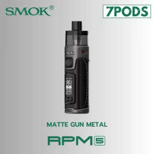 พอตบุหรี่ไฟฟ้า SMOK RPM 5 Matte Gun Metal