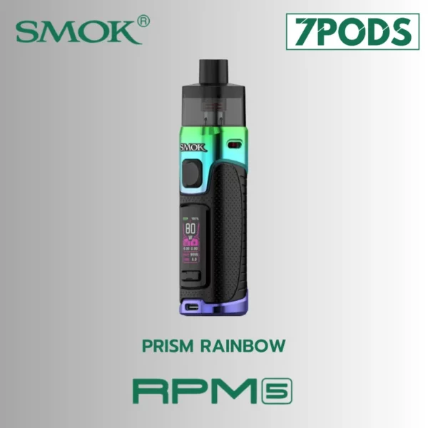 พอตบุหรี่ไฟฟ้า SMOK RPM 5 Prism Rainbow