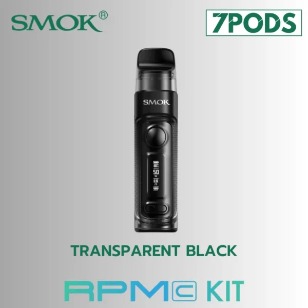 พอตบุหรี่ไฟฟ้า SMOK RPM C Transparent Black