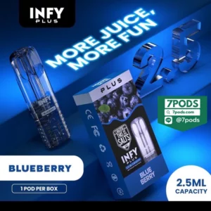 หัวพอต INFY 2.5 ml กลิ่น Blueberry