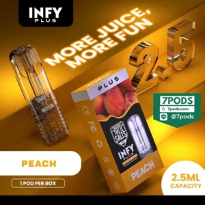 หัวพอต INFY 2.5 ml กลิ่น Peach