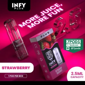 หัวพอต INFY 2.5 ml กลิ่น Strawberry