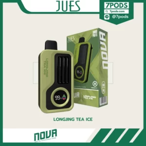 พอตใช้แล้วทิ้ง Jues Nova 10000 puffs กลิ่น Longjing Tea Ice