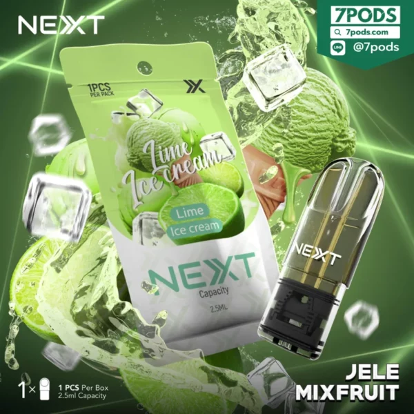 หัวพอต NEXT 2.5 ml กลิ่น Jele Mixfruit