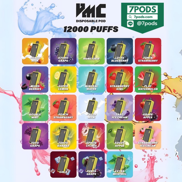 พอตใช้แล้วทิ้ง VMC 10000 puffs