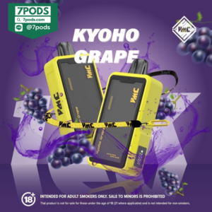 พอตใช้แล้วทิ้ง VMC 10000 puffs กลิ่น Kyoho Grape