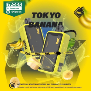 พอตใช้แล้วทิ้ง VMC 10000 puffs กลิ่น Tokyo Banana