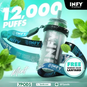 พอตใช้แล้วทิ้ง Infy 12000 คำ กลิ่น Mint