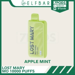 พอตใช้แล้วทิ้ง ELFBAR Lost Mary MO 10000 puffs Apple Mint