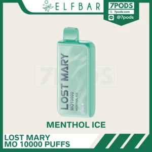 พอตใช้แล้วทิ้ง ELFBAR Lost Mary MO 10000 puffs Menthol Ice