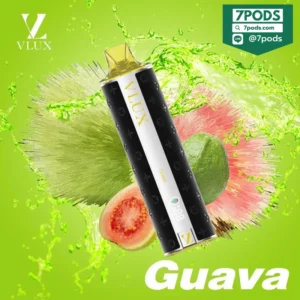 พอตใช้แล้วทิ้ง VLUX 12000 puffs กลิ่น Guava