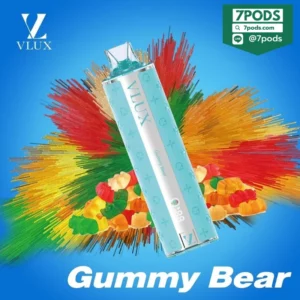 พอตใช้แล้วทิ้ง VLUX 12000 puffs กลิ่น Gummy Bear