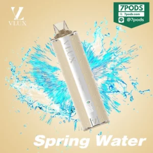 พอตใช้แล้วทิ้ง VLUX 12000 puffs กลิ่น Spring Water