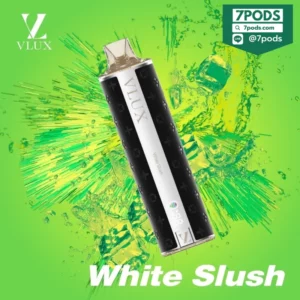 พอตใช้แล้วทิ้ง VLUX 12000 puffs กลิ่น White Slush