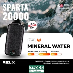 RELX 20000 คำ Sparta กลิ่น Mineral Water