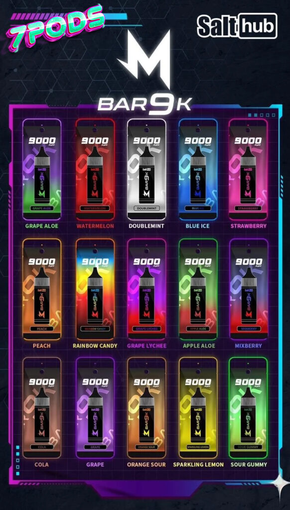 พอตใช้แล้วทิ้ง Marbo Bar 9000